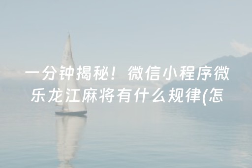 玩家必备“微信小程序跑得快开挂辅助器脚本”（软件出售)