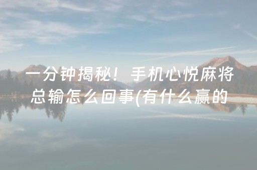 给玩家盘点十款“微乐河北麻将怎么让系统发好牌”（确实有插件吗)
