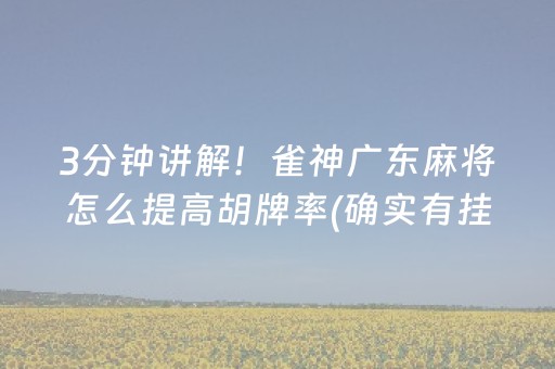 分享辅助“手机麻将做弊器最新款（助赢神器通用版）