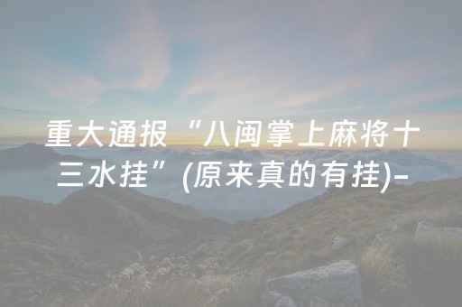 新版本“微乐家乡麻将有挂吗”（详细透视教程）-哔哩哔哩