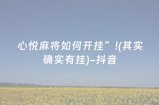 教程辅助“手机麻将软挂神器（专用辅牌神器免安装）