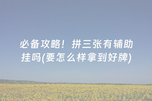 实测分享“微信上微乐麻将有挂咋去识别（专用辅牌神器免安装）
