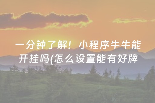 3分钟学会“手机打麻将软挂神器（专用辅牌神器免安装）