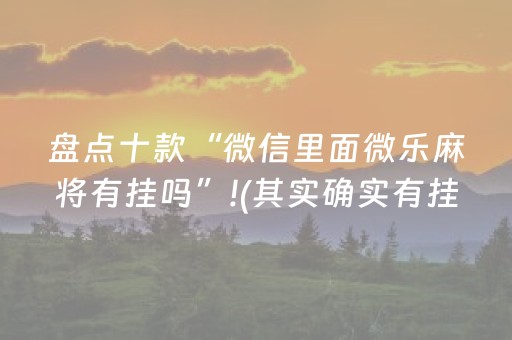 玩家必看攻略“微乐内蒙麻将输赢规律（助赢神器通用版）