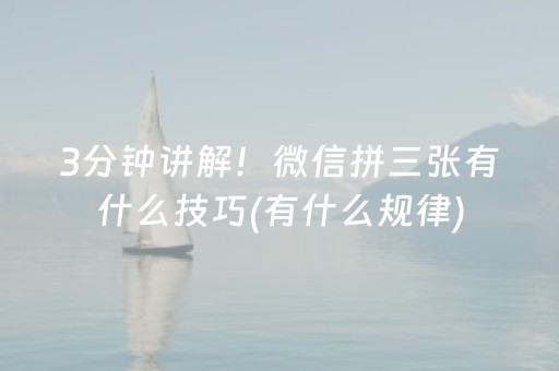 3分钟学会“微信雀神小程序控制台（专用辅牌神器免安装）