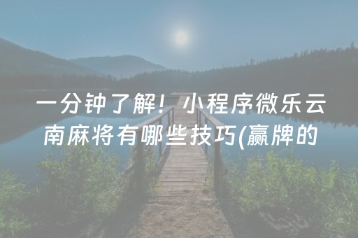 玩家必看攻略“中至讨赏辅助器（助赢神器通用版）