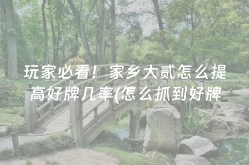 玩家实测“科乐长春麻将挂（助赢神器通用版）