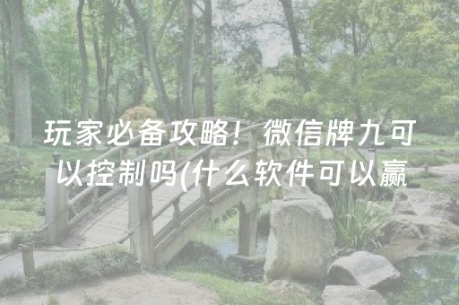 玩家实测“多乐跑胡子有挂吗（助赢神器通用版）