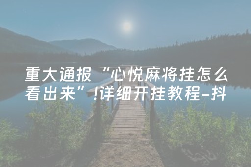 我来教大家“棋牌室的麻将机可不可以控”（详细透视教程）-哔哩哔哩