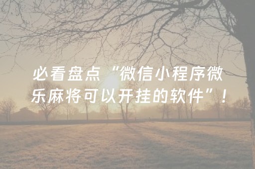 实测结果“微乐麻将神器680元是真的吗”（详细透视教程）-哔哩哔哩