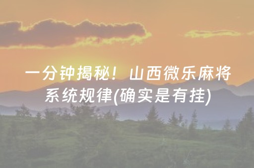 实测分享“微乐四川麻将怎么让系统发好牌（专用辅牌神器免安装）