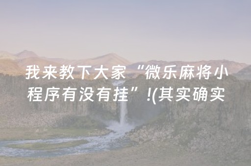 今日盘点“微乐麻将做弊器软件是真的吗”（详细透视教程）-哔哩哔哩