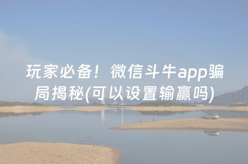 玩家必备教程“微乐河南麻将真的有挂吗（助赢神器通用版）