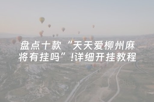 终于发现了“小程序麻将控牌器免安装（专用辅牌神器免安装）