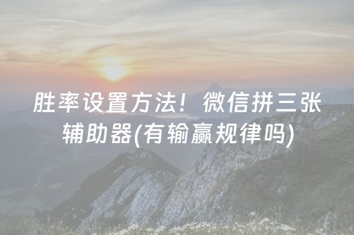 终于发现了“手机麻将免安装控牌器最新版（助赢神器通用版）