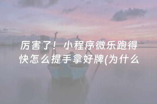 分享辅助“微乐麻将小程序修改器（助赢神器通用版）