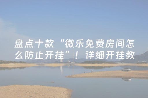 盘点十款“微乐免费房间怎么防止开挂”！详细开挂教程（确实真的有挂)-抖音