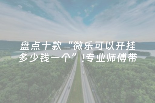 盘点十款“微乐可以开挂多少钱一个”!专业师傅带你一起了解（详细教程）-抖音