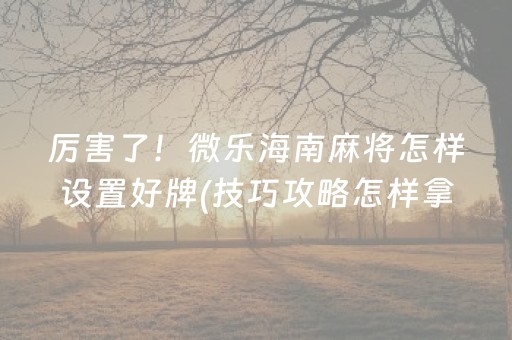 教程辅助“微信斗牛辅助器大全（助赢神器通用版）
