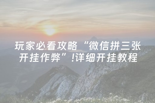 实测分析“微乐福建麻将助赢神器购买”（详细开挂教程）-哔哩哔哩