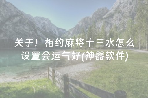 我来教大家“安装麻将机控牌软件（助赢神器通用版）