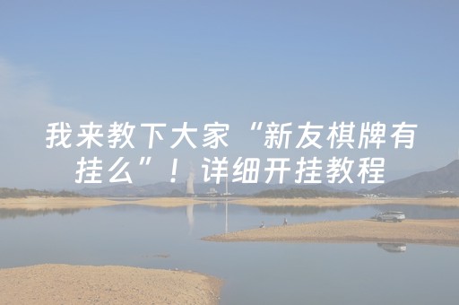 终于发现“功夫川麻有外挂吗（专用辅牌神器免安装）
