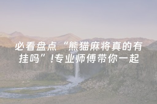 实测分享“微乐河南麻将挂先试用后付款（专用辅牌神器免安装）