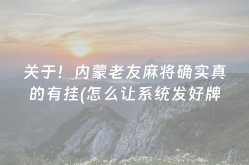 必看教程！“打牌开挂软件”（详细开挂教程）-哔哩哔哩
