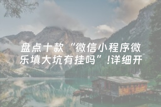 玩家必备教程“微信小程序麻将有挂吗（专用辅牌神器免安装）