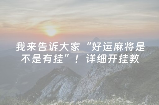 胜率设置方法“微信小程序麻将插件”（详细透视教程）-哔哩哔哩