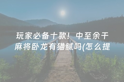 今日盘点“小程序麻将软件神器”（详细开挂教程）-哔哩哔哩