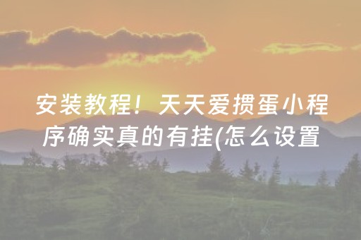 我来教大家“怎么分辨麻将机有没有装程序（专用辅牌神器免安装）