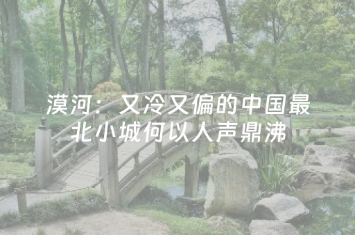 漠河：又冷又偏的中国最北小城何以人声鼎沸