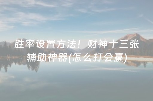 分享辅助“微乐云南助赢神器（专用辅牌神器免安装）
