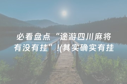 玩家实测“微乐龙江麻将漏宝神器”（详细透视教程）-哔哩哔哩