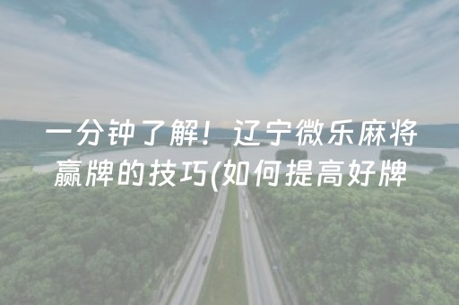终于发现“微乐手机麻将助赢神器（助赢神器通用版）