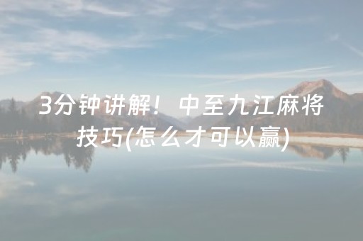 我来教大家“中至赣牌圈辅助器（助赢神器通用版）
