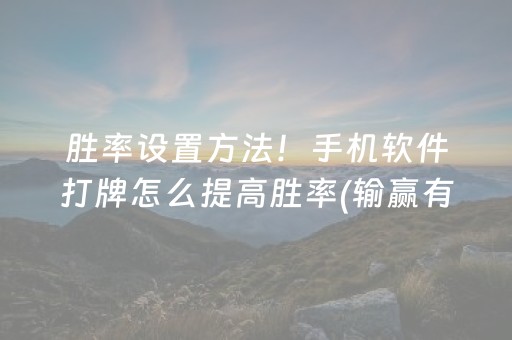 教程辅助“多乐跑得快辅助工具（专用辅牌神器免安装）