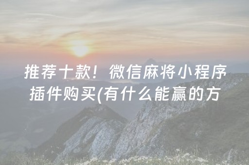 分享辅助“兴动麻将漏宝秘籍（专用辅牌神器免安装）