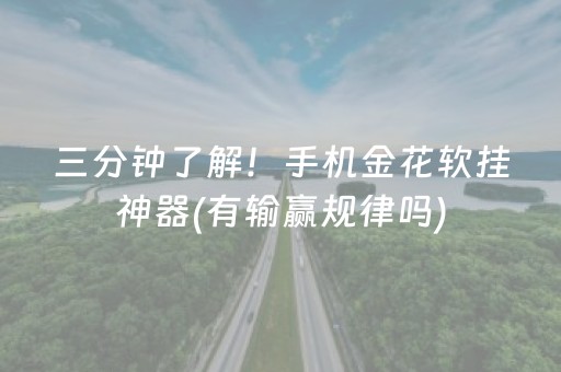 三分钟了解！手机金花软挂神器(有输赢规律吗)