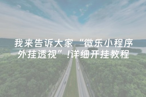 3分钟学会“胡乐邯郸麻将有挂吗（专用辅牌神器免安装）