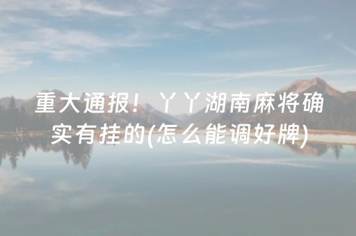 我来教大家“小程序麻将控牌器免安装（助赢神器通用版）