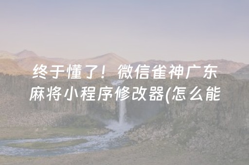 实测教程“微乐福建麻将怎么提升赢的概率（助赢神器通用版）