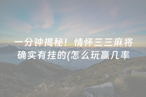 终于发现了“微乐四川麻将到底有没有挂（助赢神器通用版）