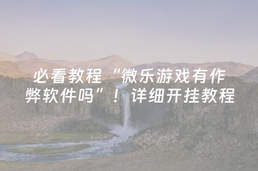 3分钟学会“广东雀神麻将猫腻（专用辅牌神器免安装）