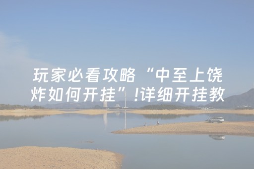 玩家必看攻略“普通麻将机真能免安装程序（专用辅牌神器免安装）