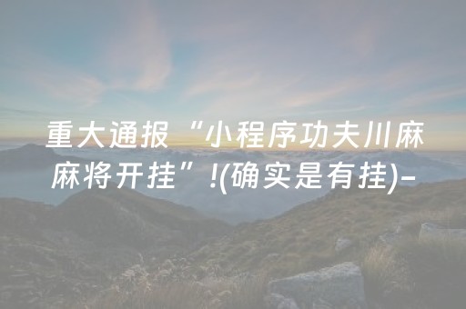 玩家必看教程！“手机麻将软挂神器”（详细透视教程）-哔哩哔哩