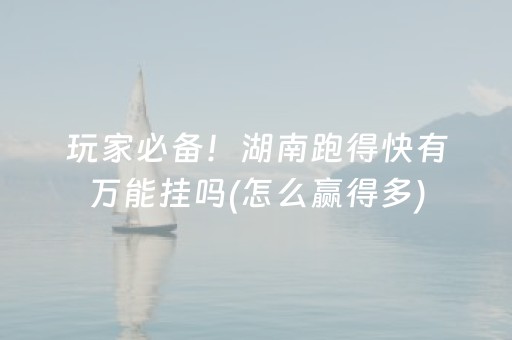 玩家必备教程“微乐麻将专用神器（助赢神器通用版）