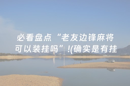 必看教程“微友麻将铺牌器（助赢神器通用版）