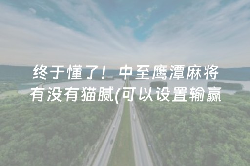 终于懂了！中至鹰潭麻将有没有猫腻(可以设置输赢吗)
